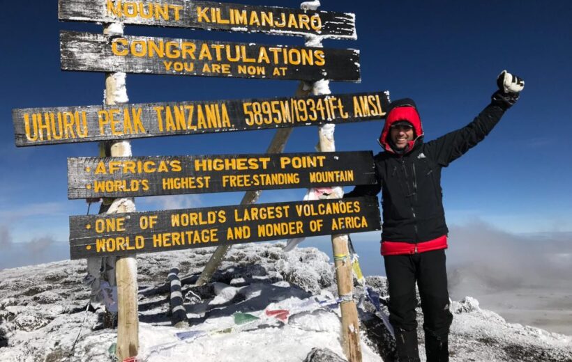 6 days Climbing Mount Kilimanjaro via the Machame route,